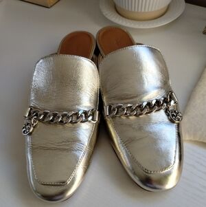 Tory Burch Mini Benton Leather Loaffer Sildes 7